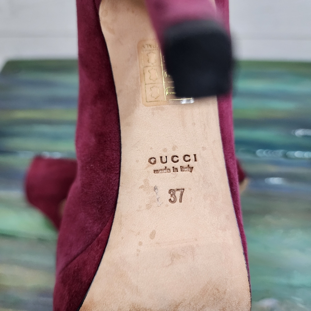 Gucci Suede Pumps‎ - Picture 7 of 8
